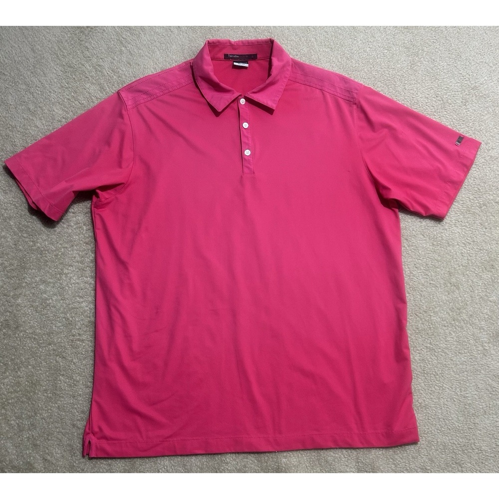 Nike Tiger Woods Collection Mens Golf Polo Shirt Large Designer Print 416674-698